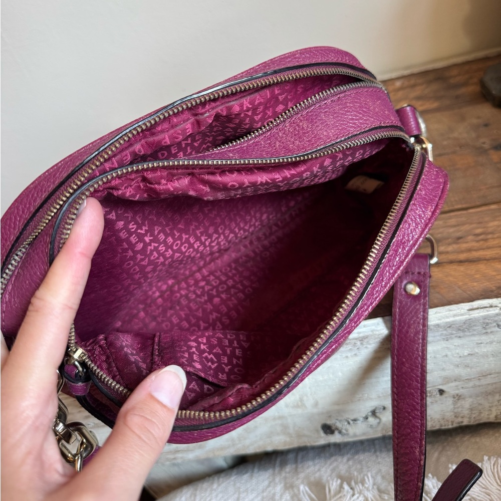 Kate Spade Plum Crossbody Bag - Picture 9 of 12